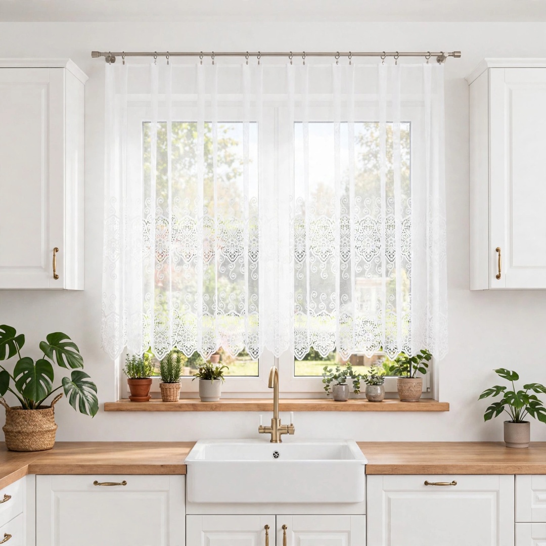 Firanka 018495 w kuchni